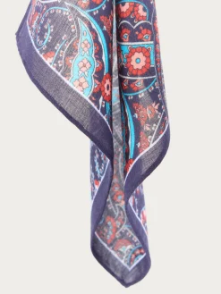 Pañuelos|Pañuelos-Alvaro Moreno PAÑUELO PRINT Azul Marino