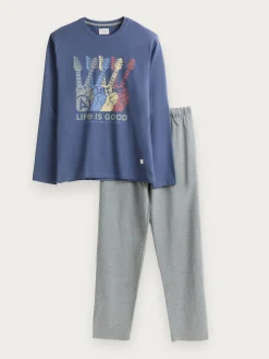 Pijamas-Alvaro Moreno PIJAMA ROCK Azul