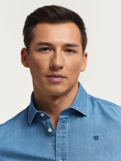 Casual|Poleras-Alvaro Moreno POLERA DENIM Azul