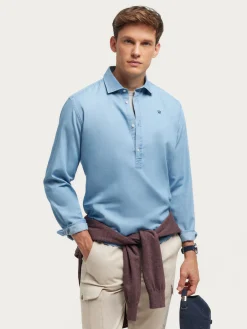 Poleras|Casual-Alvaro Moreno POLERA DENIM Celeste