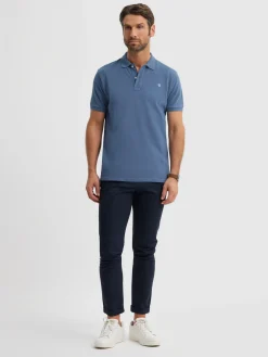 Polos Y Poleras-Alvaro Moreno POLO BASIC Azul