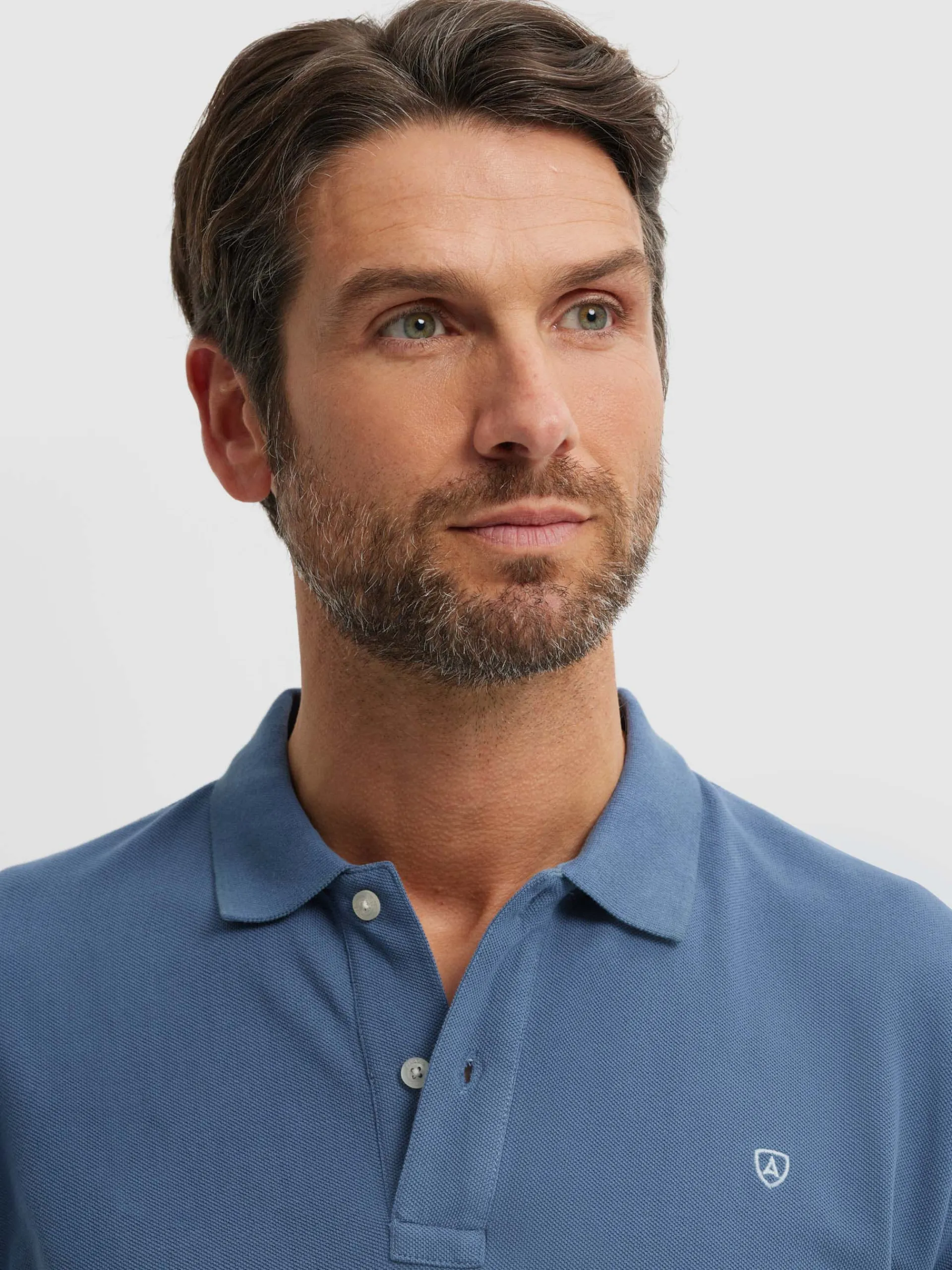 Polos Y Poleras-Alvaro Moreno POLO BASIC Azul