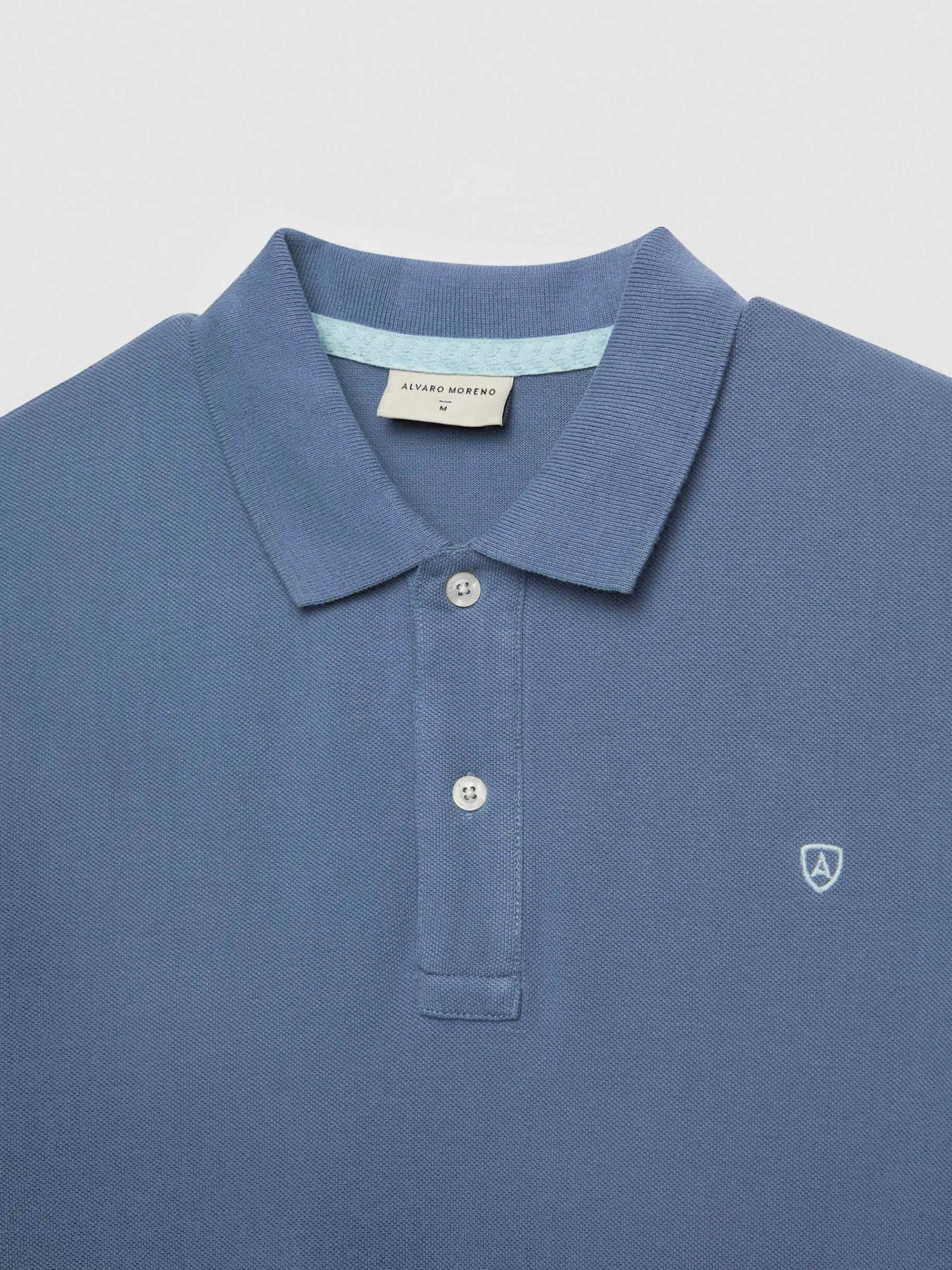 Polos Y Poleras-Alvaro Moreno POLO BASIC Azul