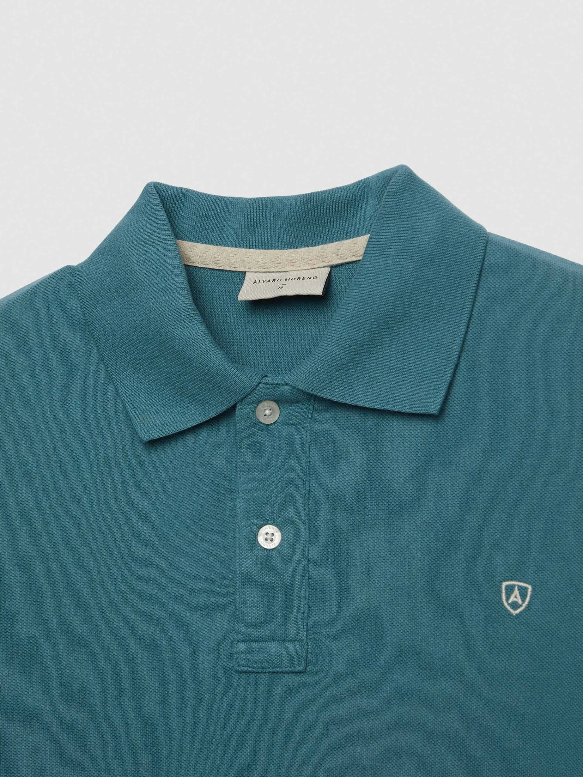 Polos Y Poleras-Alvaro Moreno POLO BASIC Azul