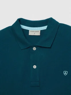Polos Y Poleras-Alvaro Moreno POLO BASIC Azul