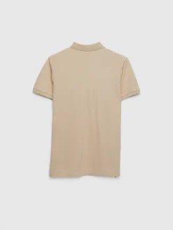 Polos Y Poleras-Alvaro Moreno POLO BASIC Beige