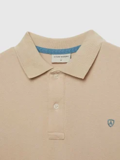 Polos Y Poleras-Alvaro Moreno POLO BASIC Beige