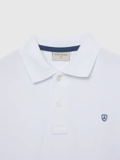 Polos Y Poleras-Alvaro Moreno POLO BASIC Blanco