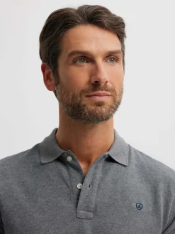 Polos Y Poleras-Alvaro Moreno POLO BASIC Gris