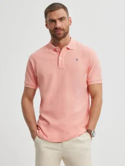 Polos Y Poleras-Alvaro Moreno POLO BASIC SALMÓN Salmón