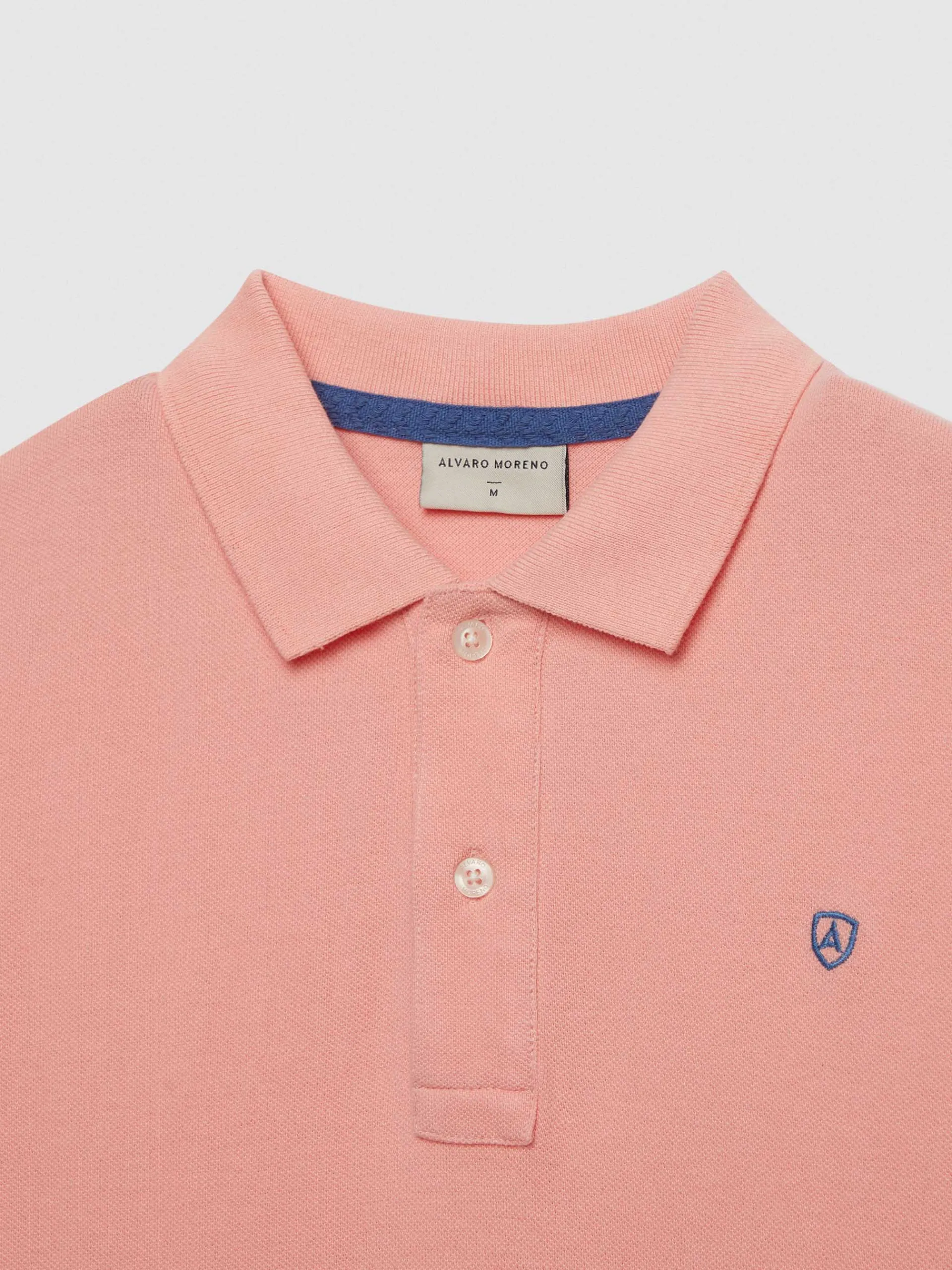 Polos Y Poleras-Alvaro Moreno POLO BASIC SALMÓN Salmón