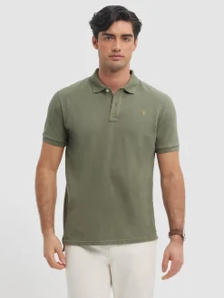 Polos Y Poleras-Alvaro Moreno POLO BASIC Verde