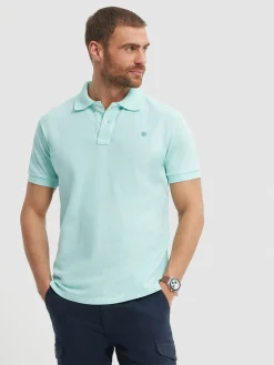 Polos Y Poleras-Alvaro Moreno POLO BASIC Verde Agua