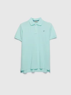 Polos Y Poleras-Alvaro Moreno POLO BASIC Verde Agua