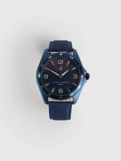 Relojes-Alvaro Moreno RELOJ CANVAS QUARTZ Azul