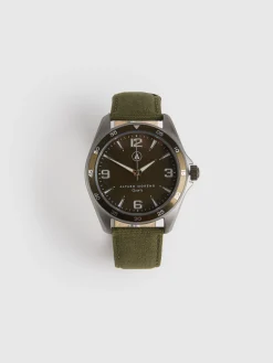 Relojes-Alvaro Moreno RELOJ CANVAS QUARTZ Verde
