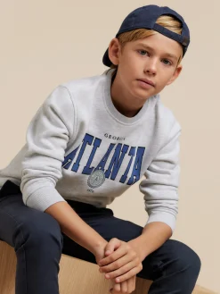 Sudaderas-Alvaro Moreno SUDADERA ATLANTA KIDS Gris