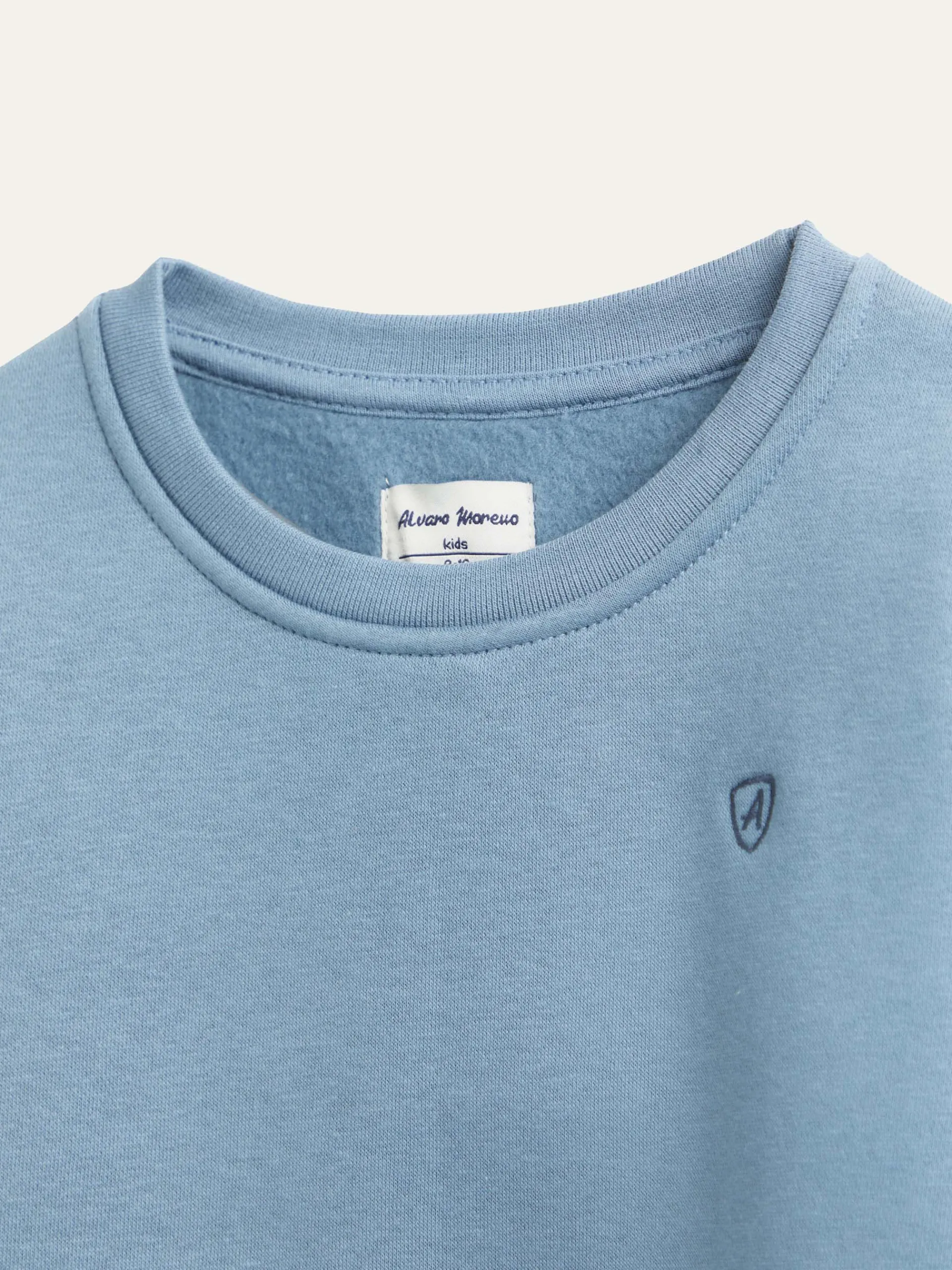 Sudaderas-Alvaro Moreno SUDADERA BASICA KIDS Azul