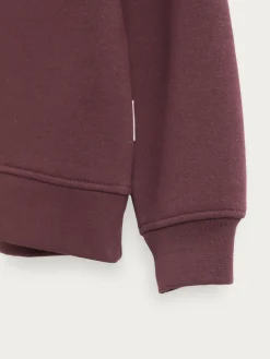 Sudaderas-Alvaro Moreno SUDADERA BASICA KIDS Burdeos