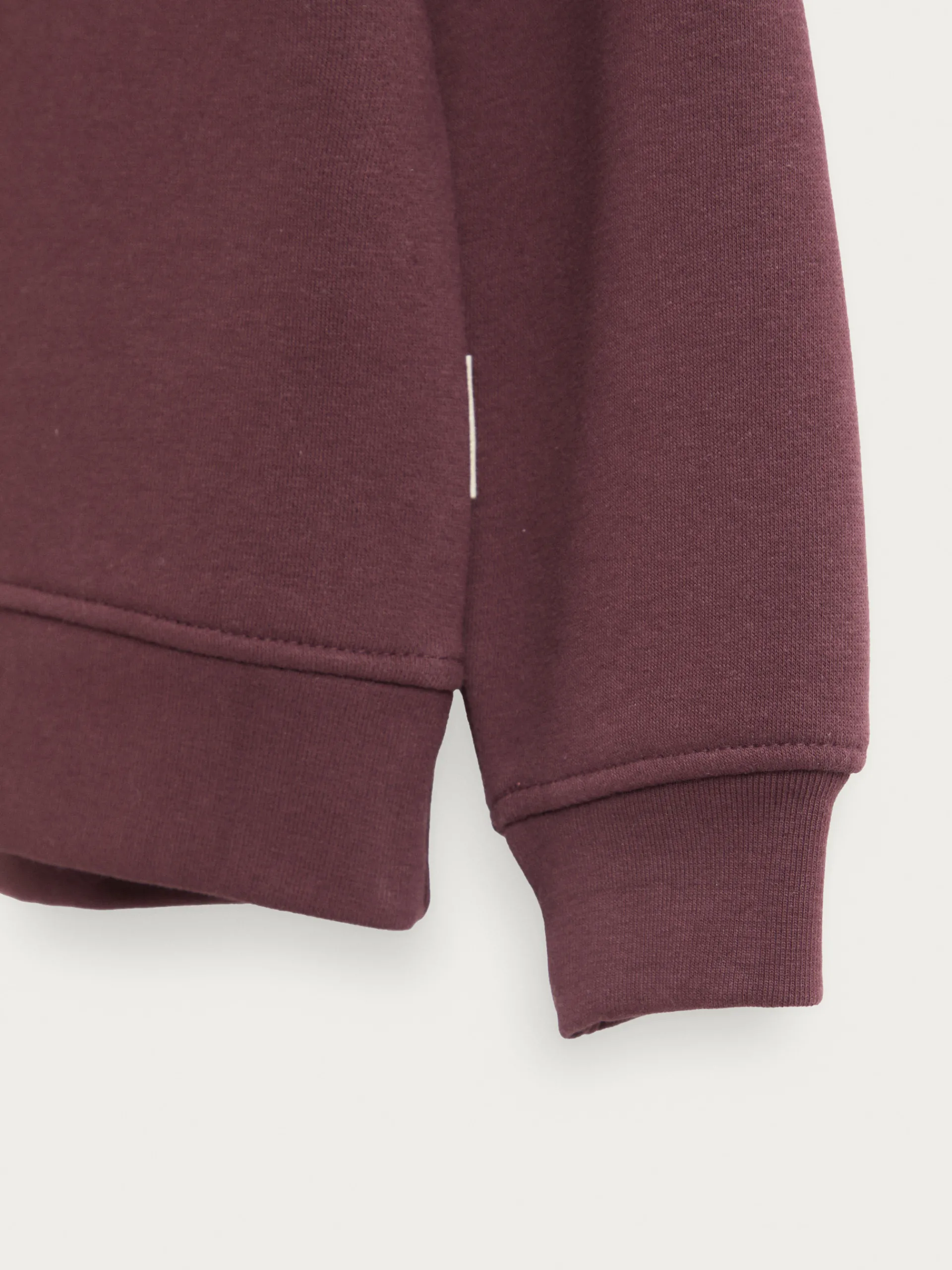 Sudaderas-Alvaro Moreno SUDADERA BASICA KIDS Burdeos