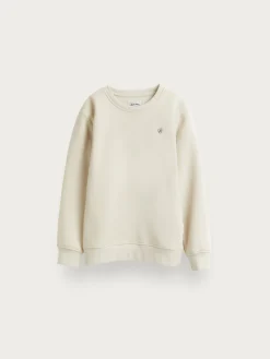 Sudaderas-Alvaro Moreno SUDADERA BASICA KIDS Crudo