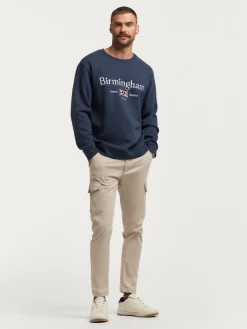 Sudaderas-Alvaro Moreno SUDADERA BIRMINGAHM Azul Marino