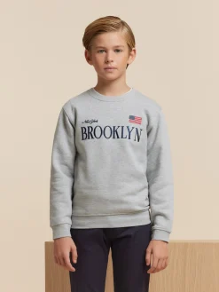 Sudaderas-Alvaro Moreno SUDADERA BROOKLIN KIDS Gris