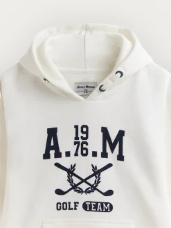 Sudaderas-Alvaro Moreno SUDADERA GOLF KIDS Blanco