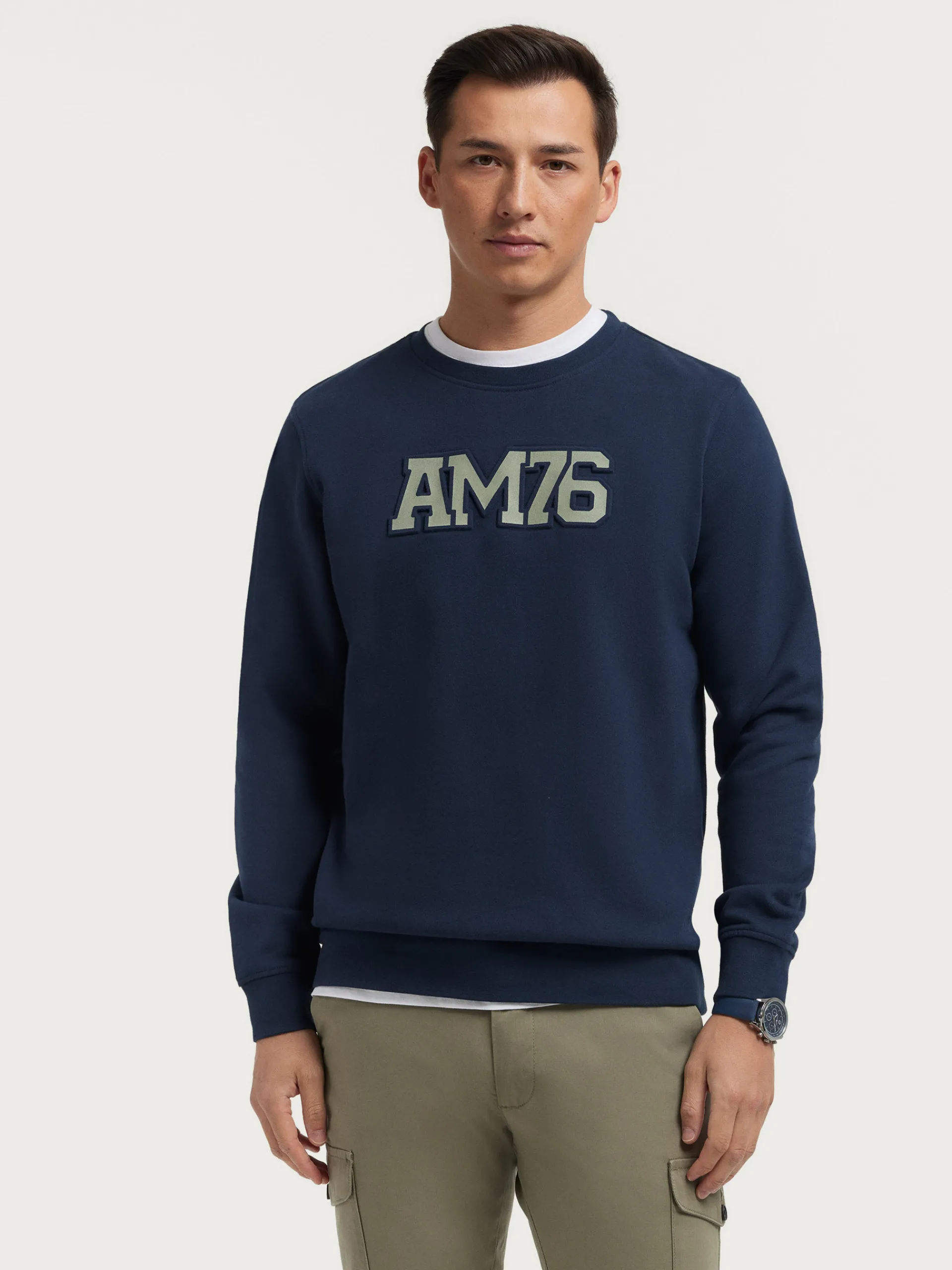 Sudaderas-Alvaro Moreno SUDADERA OFFICIAL Azul Marino