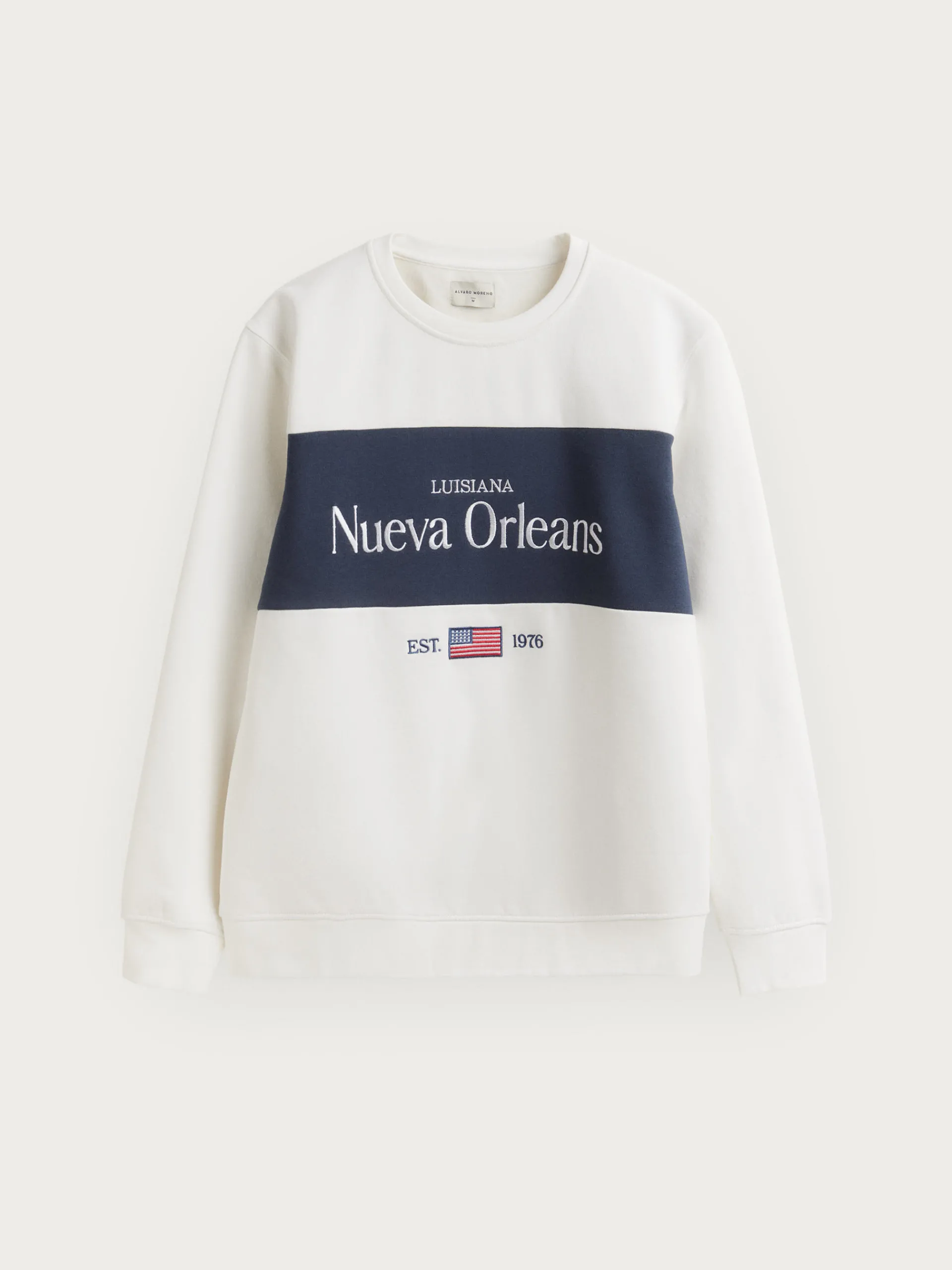 Sudaderas-Alvaro Moreno SUDADERA ORLEANS Blanco