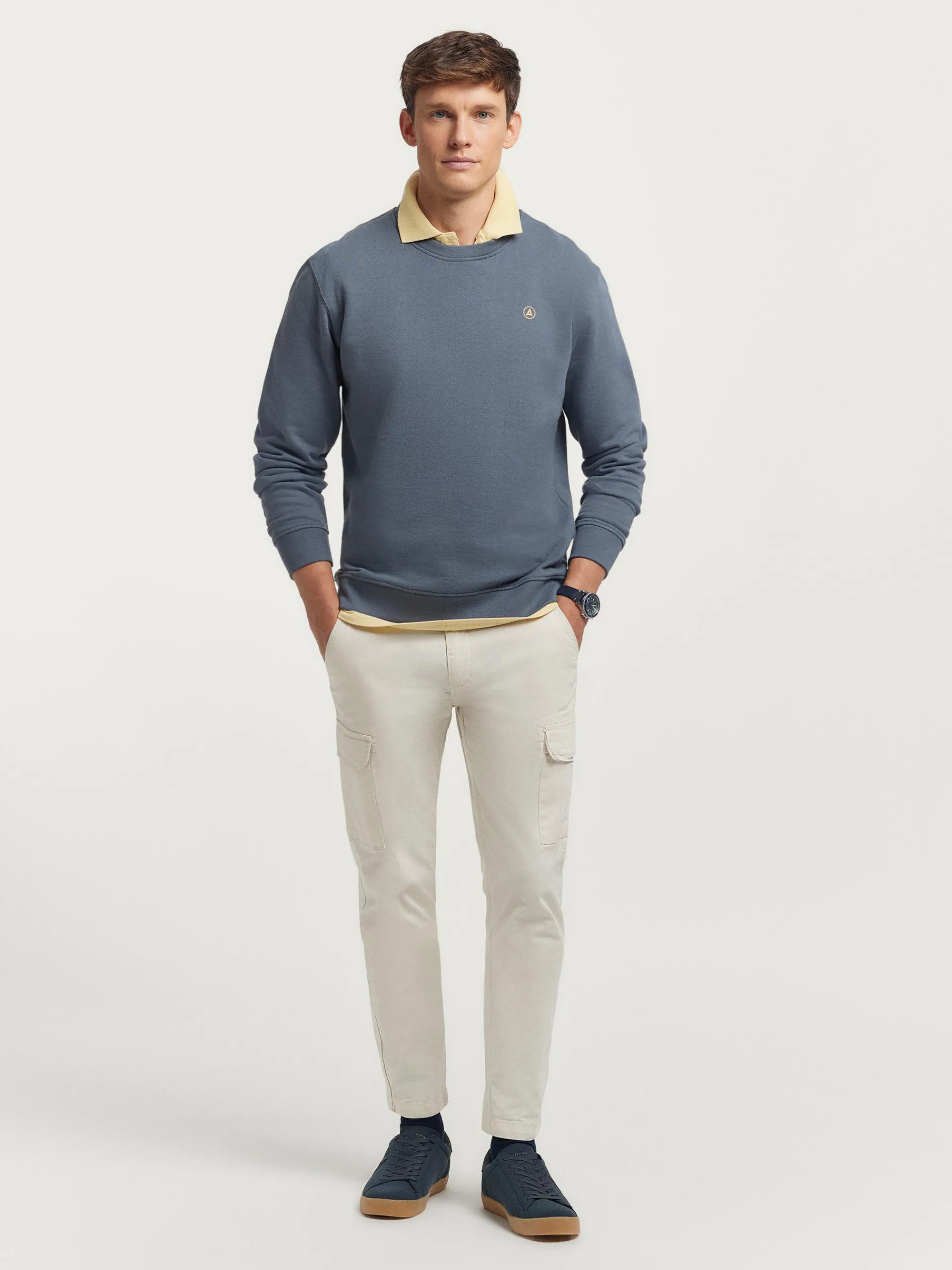 Sudaderas-Alvaro Moreno SUDADERA POSITIVE Azul