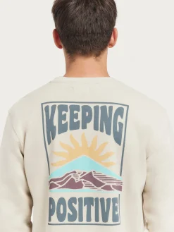 Teen|Sudaderas-Alvaro Moreno SUDADERA POSITIVE Crudo