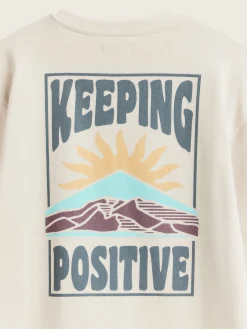 Teen|Sudaderas-Alvaro Moreno SUDADERA POSITIVE Crudo