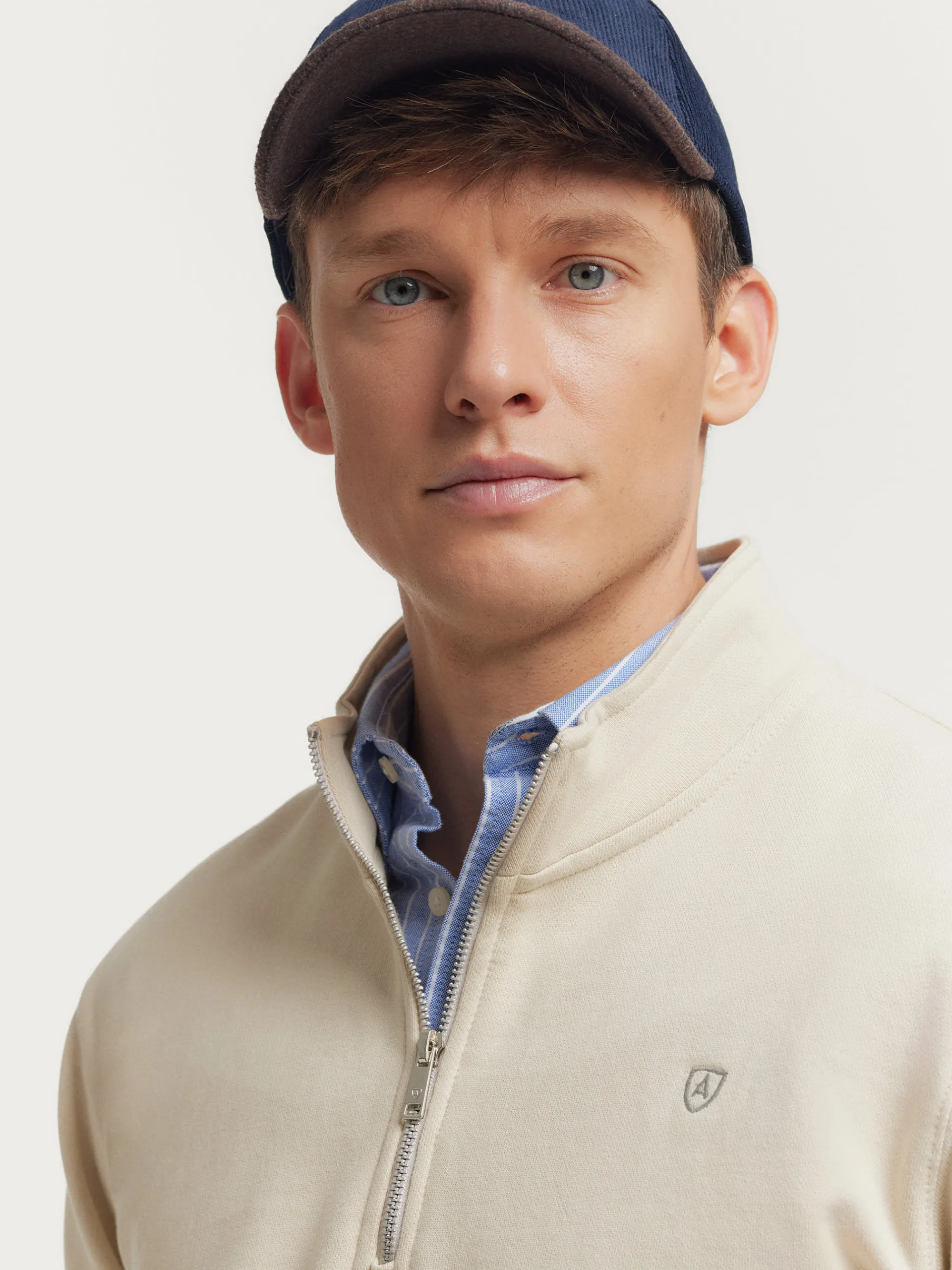 Sudaderas-Alvaro Moreno SUDADERA SINGLE Crudo