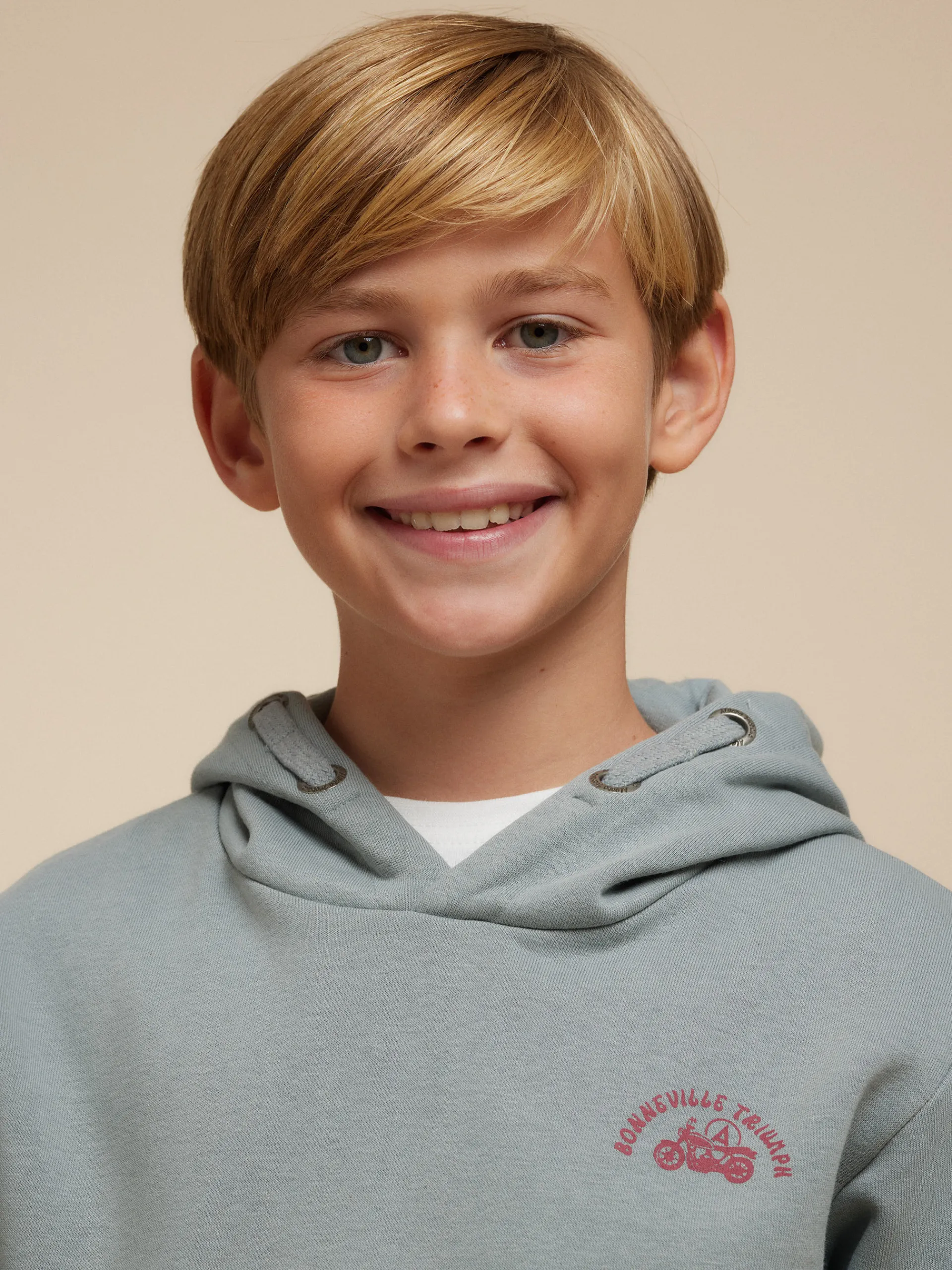 Sudaderas-Alvaro Moreno SUDADERA TRIUMPH KIDS Azul