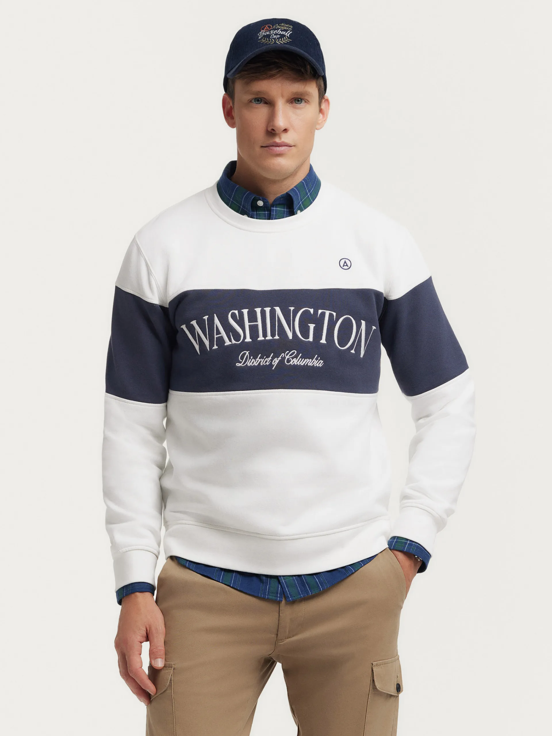Sudaderas-Alvaro Moreno SUDADERA WASHINGTON Blanco