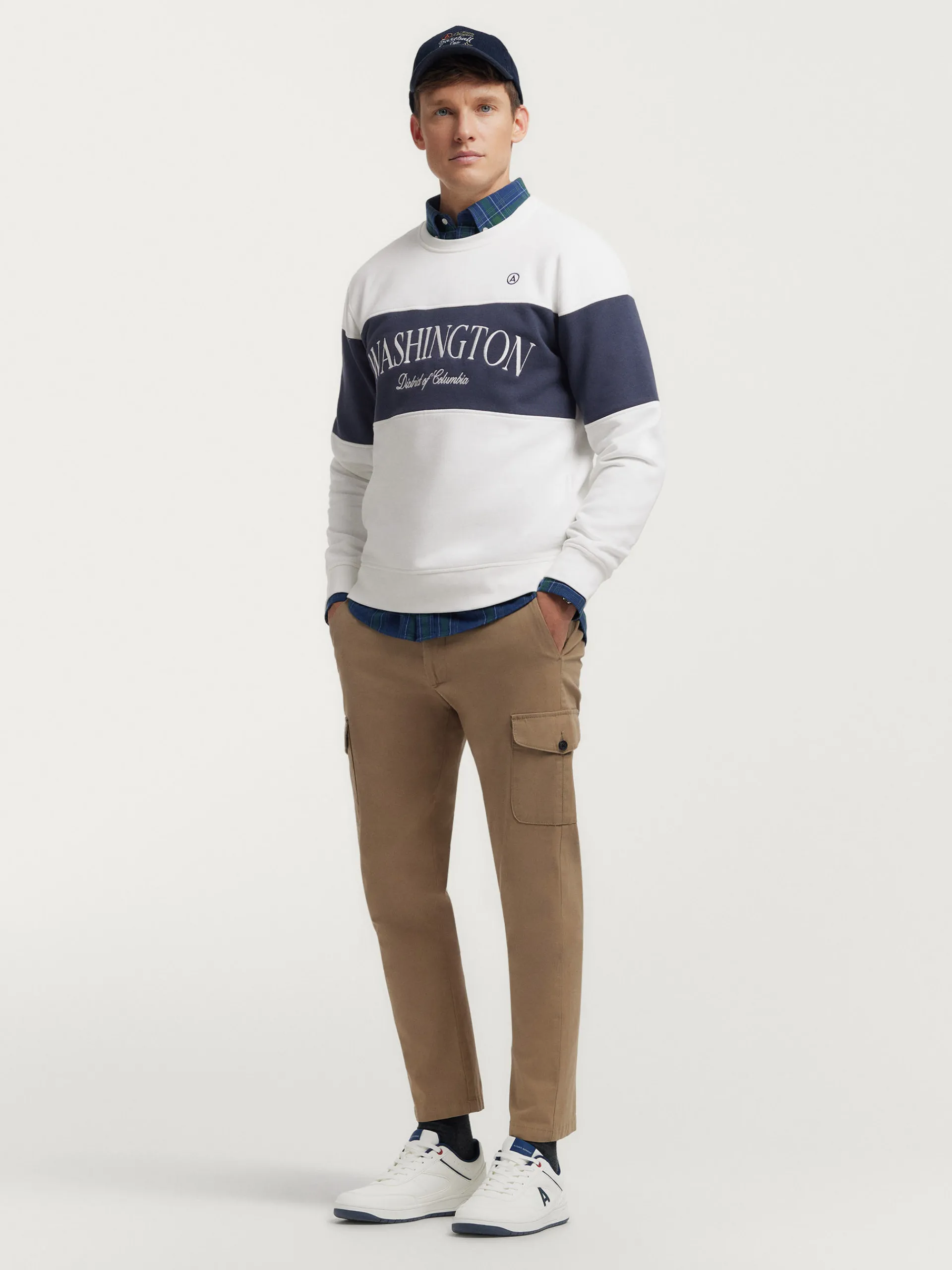 Sudaderas-Alvaro Moreno SUDADERA WASHINGTON Blanco