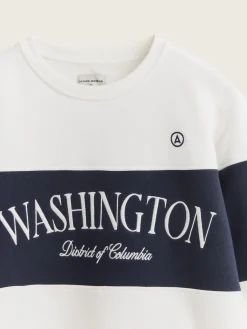 Sudaderas-Alvaro Moreno SUDADERA WASHINGTON Blanco