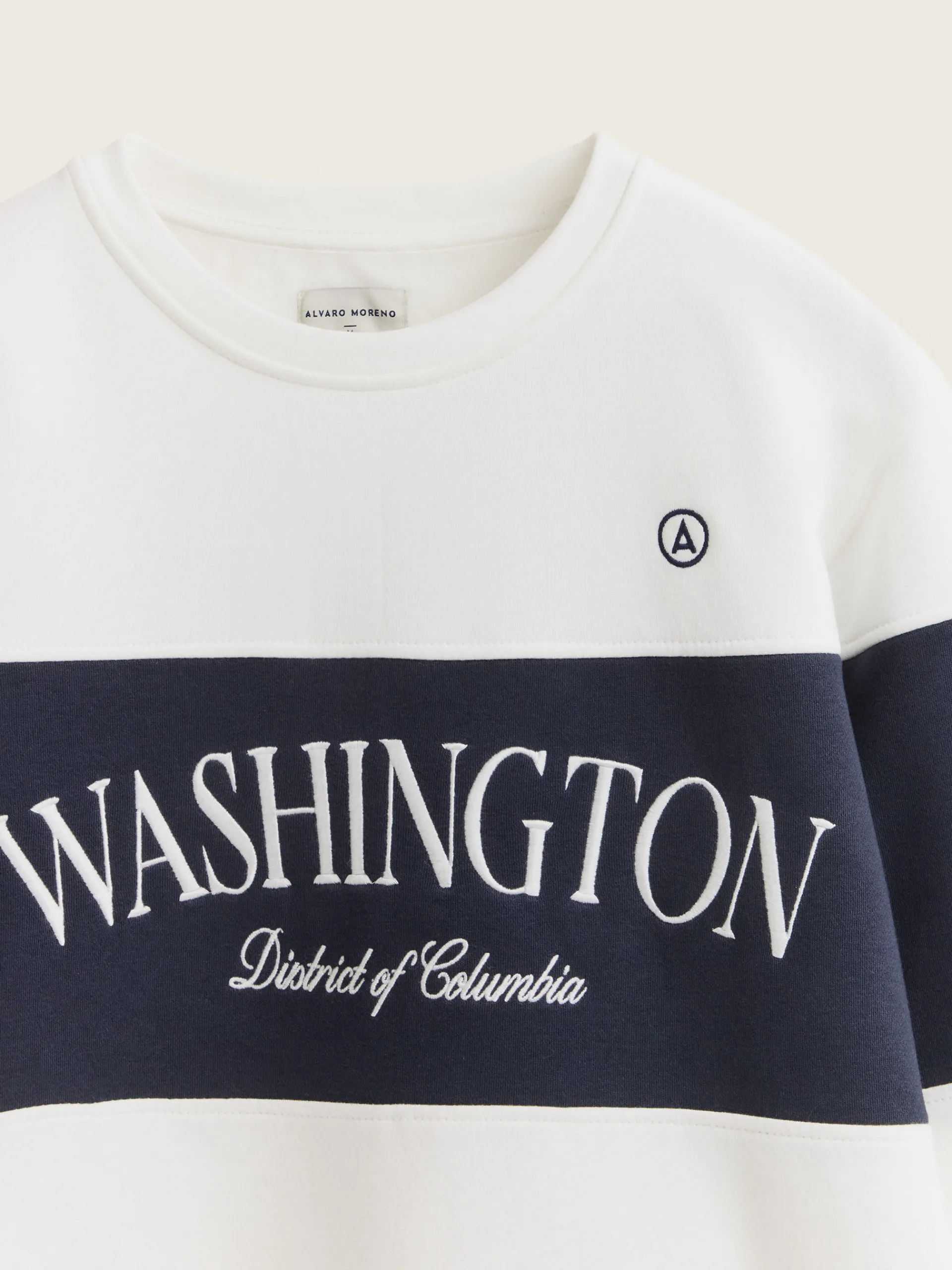 Sudaderas-Alvaro Moreno SUDADERA WASHINGTON Blanco